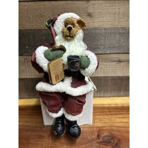 Boyds Bears Crumpletons Jolly B. Krinkleclaus Crumpleton Shelf Sitter